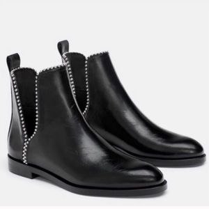 Zara Brand New Studded Booties